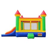 Cloud 9 Commercial Bounce House Mega Double Slide Climbing Wall 100% PVC Inflatable Only